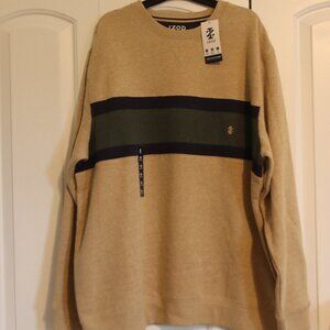 Izod Advantage Performance XXL Sweatshirt Long Sleeve Natural Stretch NWT